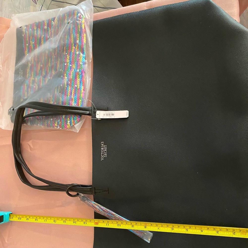 Victoria’s Secret black tote bag